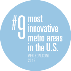#9 most innovative metro area in the U.S.